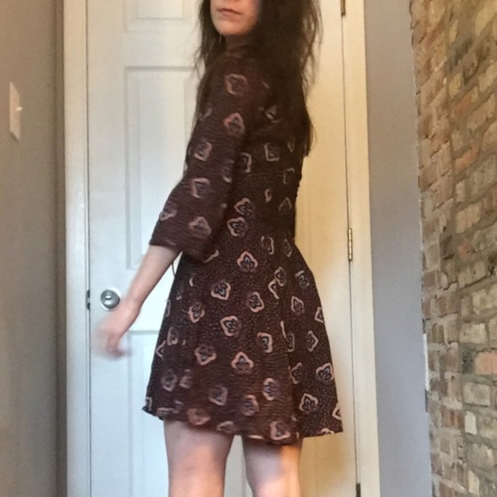 H&M paisley mini dress
